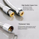 MTSPACE Flexible Stainless Steel Shower Hose for Bathroom