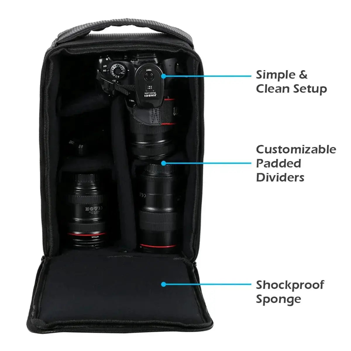 Waterproof DSLR Camera Backpack For Outdoor Photography