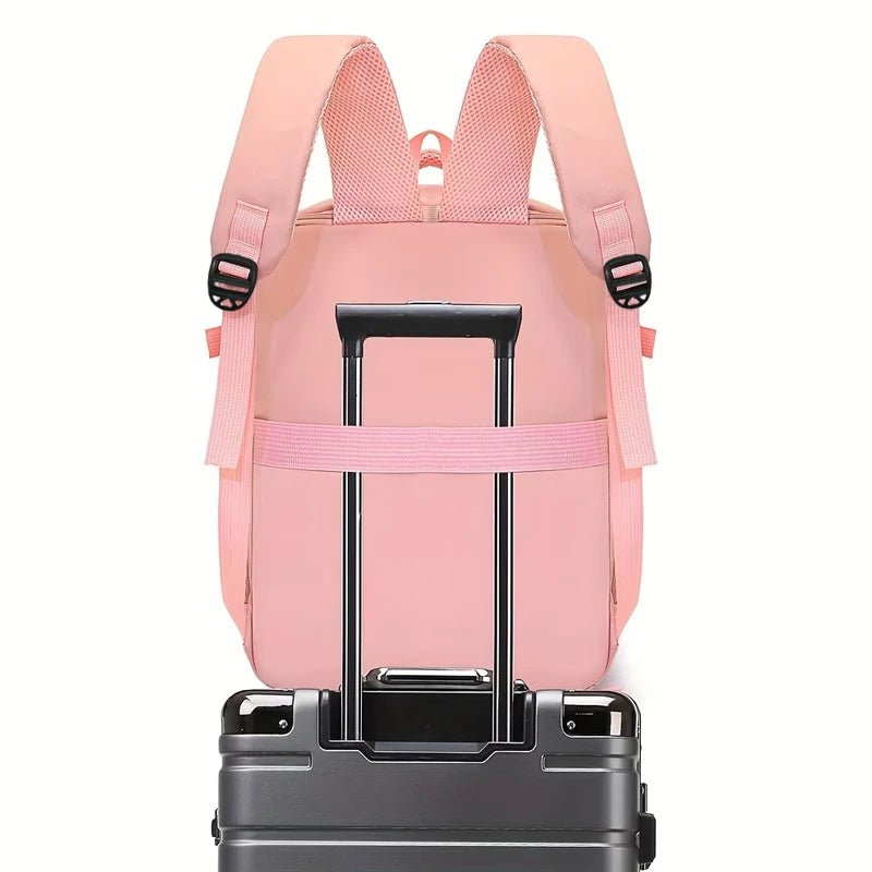 Multicolor Lightweight Unisex Backpack For Commuter Usage With Adjustable Straps