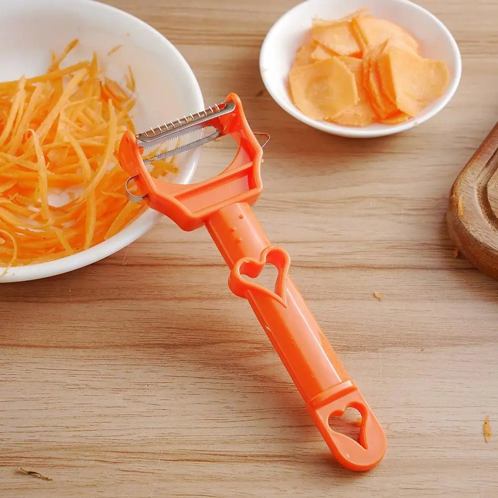 Multifunction Kitchen Peeler Set With Zester And Grater For Fruit And Vegetables