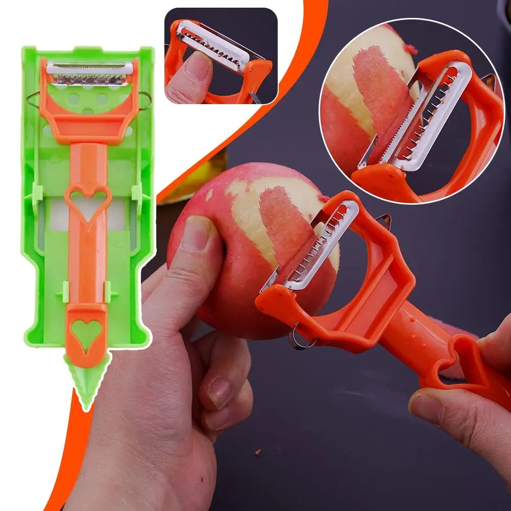 Multifunction Kitchen Peeler Set With Zester And Grater For Fruit And Vegetables