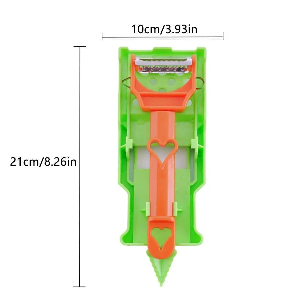 Multifunction Kitchen Peeler Set With Zester And Grater For Fruit And Vegetables
