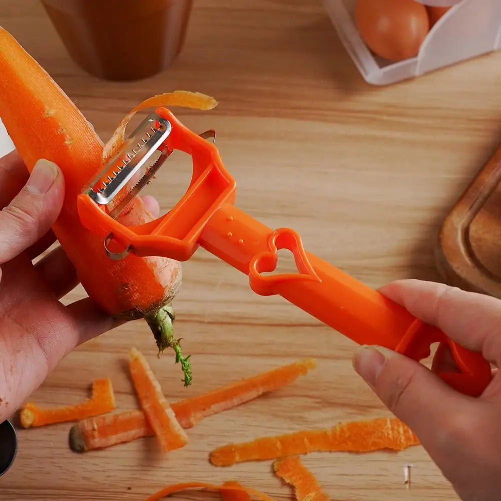 Multifunction Kitchen Peeler Set With Zester And Grater For Fruit And Vegetables