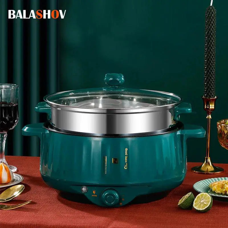 Multifunctional 1.7L 3.2L NonStick Rice Cooker Hotpot