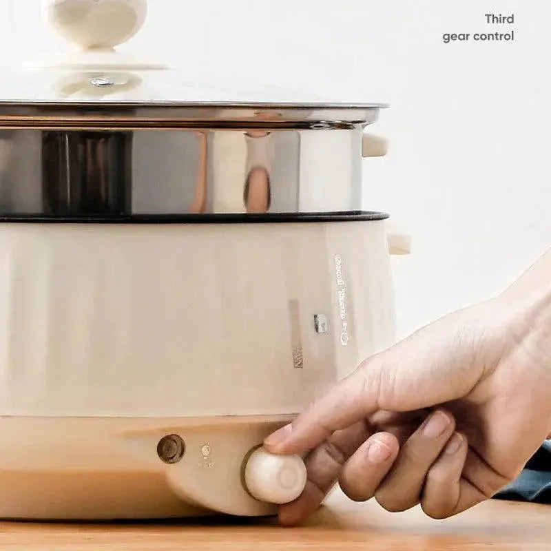 Multifunctional 1.7L 3.2L NonStick Rice Cooker Hotpot