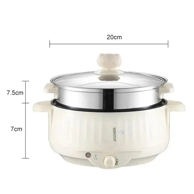 Multifunctional 1.7L 3.2L NonStick Rice Cooker Hotpot