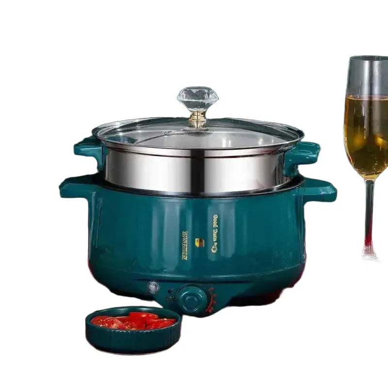 Easy Cleanup Rice Cooker for Small Homes — green Single 1.7L