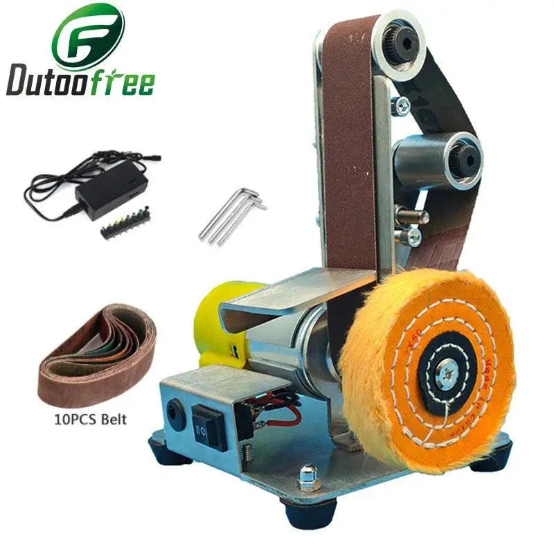 Desktop Vertical Mini Electric Sander for Precision DIY