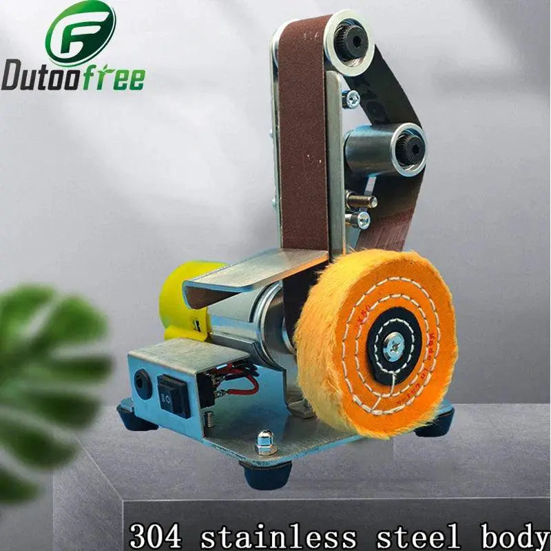 Desktop Vertical Mini Electric Sander for Precision DIY