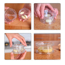 Multifunctional Garlic Press And Chopper Roll Crusher Manual Kitchen Gadget