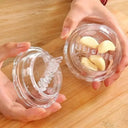 Multifunctional Garlic Press And Chopper Roll Crusher Manual Kitchen Gadget