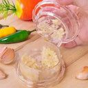 Multifunctional Garlic Press And Chopper Roll Crusher Manual Kitchen Gadget