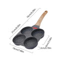Nonstick Quad Hole Frying Pan for Eggs