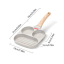 Nonstick Quad Hole Frying Pan for Eggs