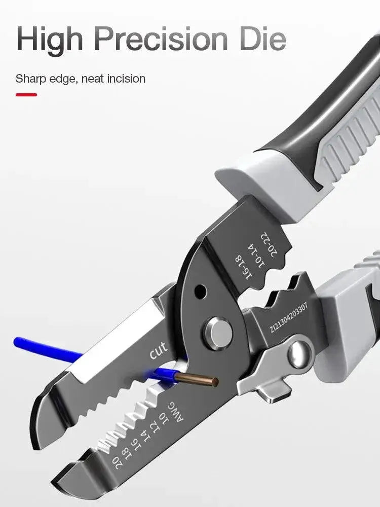Multifunctional Wire Stripping Pliers for Electricians