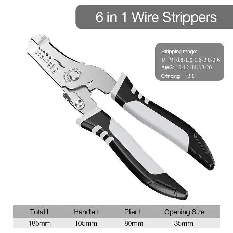 Multifunctional Wire Stripping Pliers for Electricians