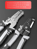 Multifunctional Wire Stripping Pliers for Electricians and DIY Tasks