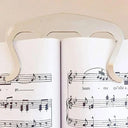 Music Book Clip Mini Polished Metal High Hardness Page Holder