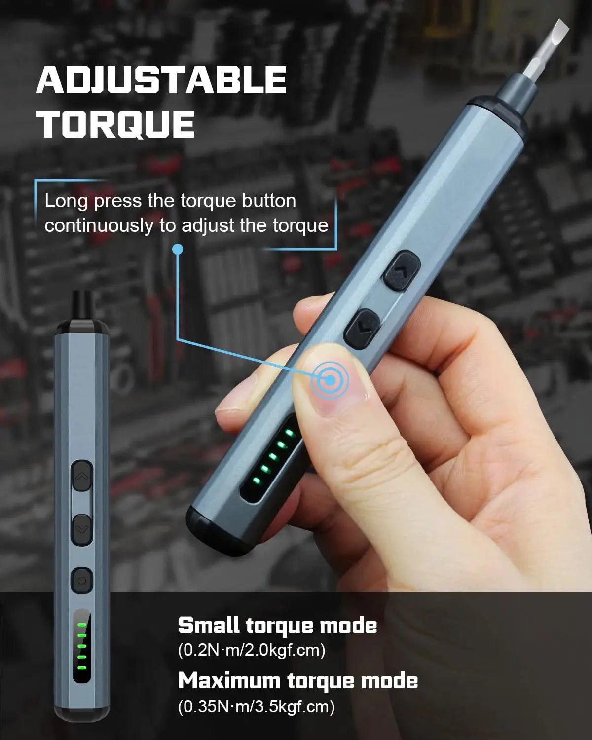 Must Have 68 In 1 Electric Screwdriver Set With 5 Torque Settings Magnetic Bits