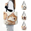Large Capacity Tote for Work and School