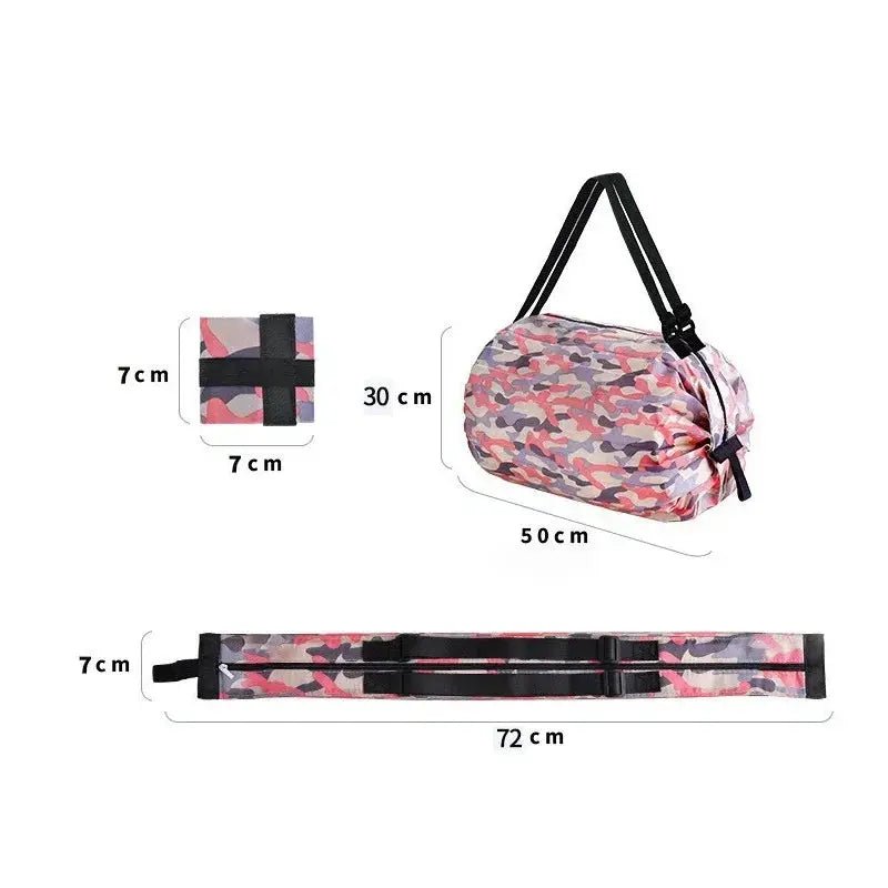 Must Have Leopard Print Foldable Tote Bag For Women Travel Organizer Eco