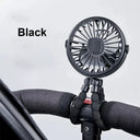Must Have Portable Clip Fan USB Rechargeable Stroller Fan 360 Rotate Outdoor