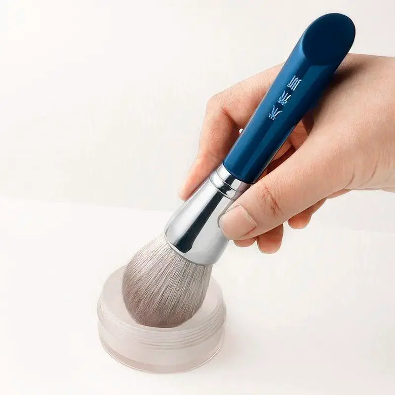 MyDestiny Azure Blue Makeup Brush Set Luxurious Fiber Blend