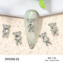 Mystical Serpent Gemstone Nail Art Kit Exquisite Design High Quality