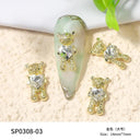 Mystical Serpent Gemstone Nail Art Kit Exquisite Design High Quality