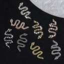 Mystical Serpent Gemstone Nail Art Kit Exquisite Design High Quality