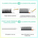 Nagaraku 3D W Shape Eyelashes For Drama
