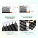 Nagaraku 3D W Shape Eyelashes For Drama