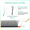 Nagaraku 3D W Shape Eyelashes For Drama