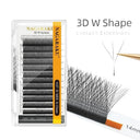 Nagaraku 3D W Shape Eyelashes For Drama
