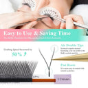 Featherlight 4D Mink Lashes for Salon Use