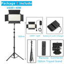 Nagnahz LED Video Light: Professional Studio Lamp Bi-Color