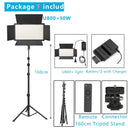 Nagnahz LED Video Light: Professional Studio Lamp Bi-Color