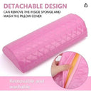 Nail Arm Support Cushion for Ultimate Comfort in Manicures