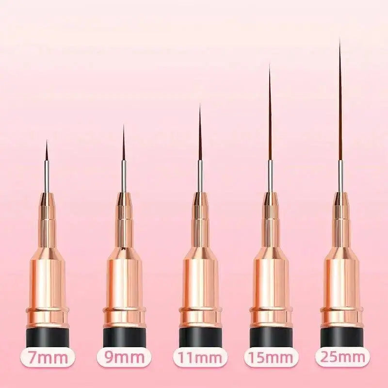 Nail Art Brushes Set Create Intricate Manicure Designs Easy