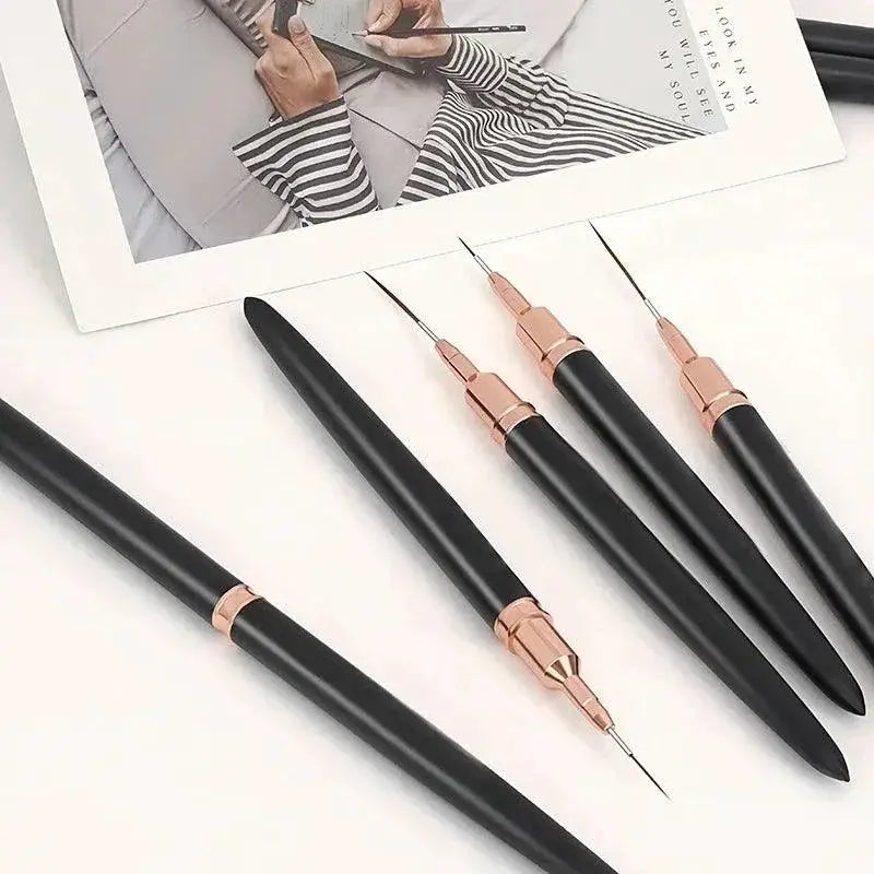 Nail Art Brushes Set Create Intricate Manicure Designs Easy