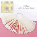 Nail Art Sticks for Pros Accurate Colors