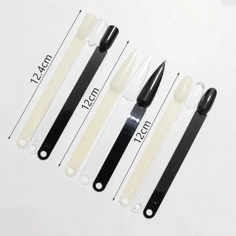 Nail Art Display Sticks Set Professional Training Tools