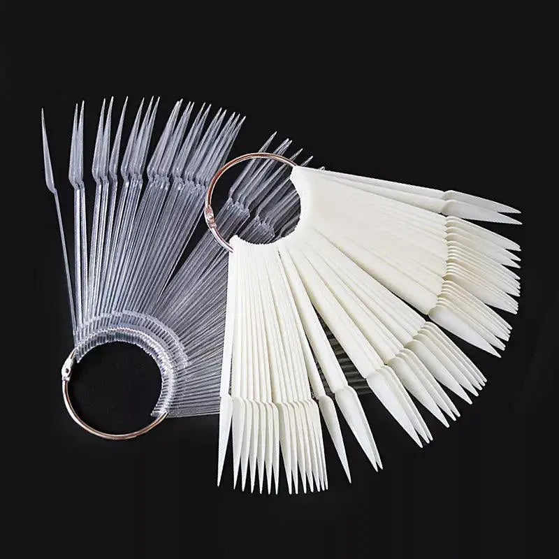Nail Art Display Sticks Set Professional Training Tools