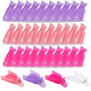 Mess Free Gel Removal Clips for Nails