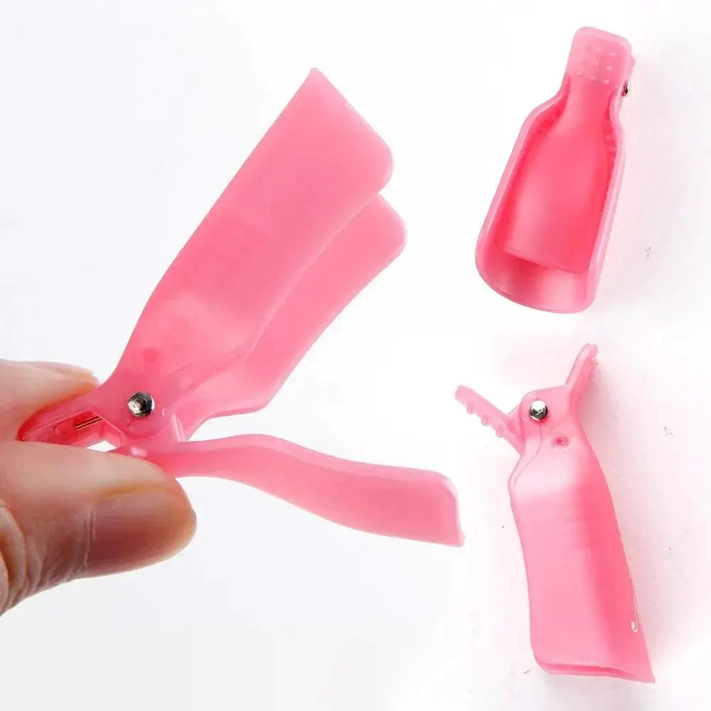 Nail Art Gel Polish Remover Clips Degreaser For Nails