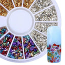 Nail Art Rhinestone Gem Set Jewelry Kit for Manicures