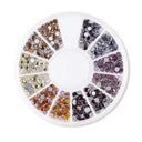 Nail Art Rhinestone Gem Set Jewelry Kit for Manicures