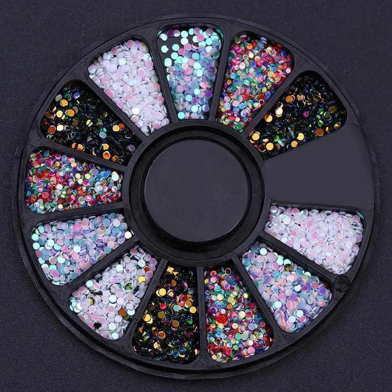 Nail Art Rhinestone Gem Set Jewelry Kit for Manicures