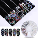 Nail Art Rhinestone Gem Set Jewelry Kit for Manicures