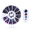 Nail Art Rhinestone Gem Set Jewelry Kit for Manicures